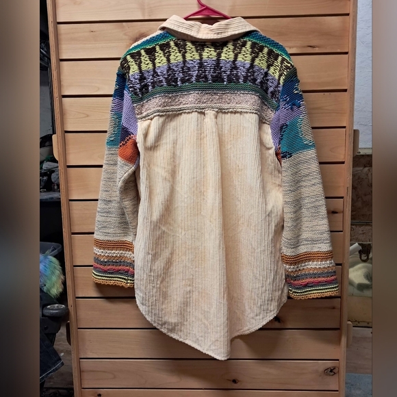 Anthropologie Pilcro Easy Going Corduroy Shacket Size M - Picture 3 of 4